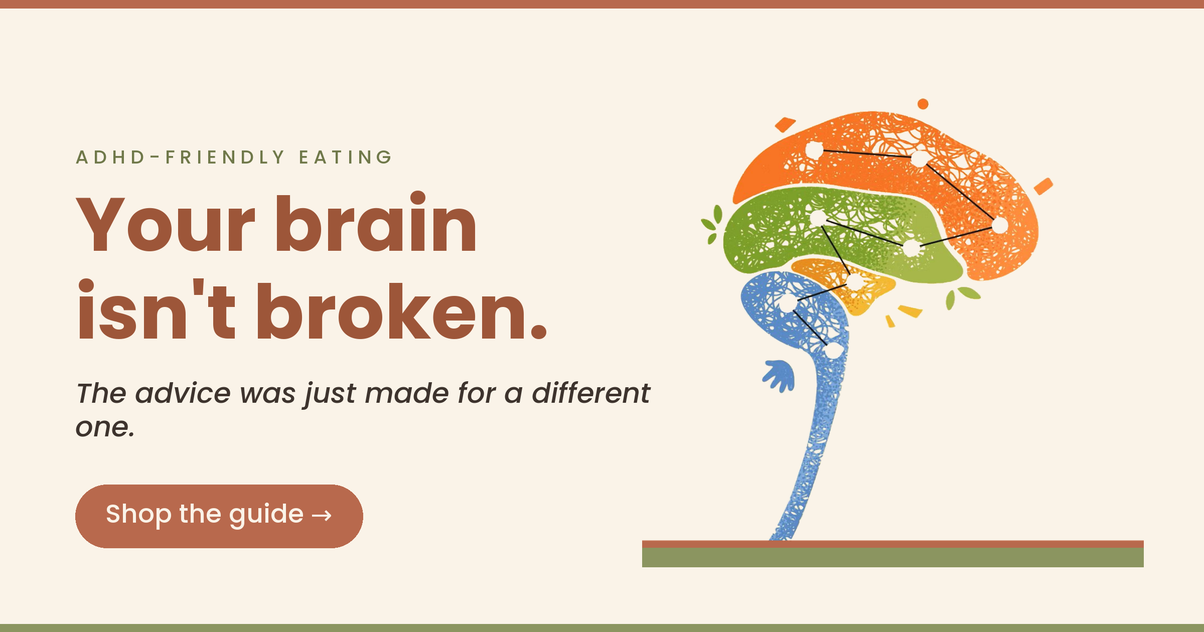 Your brain isn't broken — LifeguidesDesigns brand banner